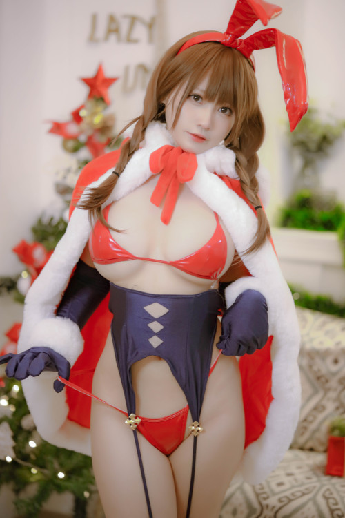 Read more about the article Cosplay Nyako喵子 Christmas Bunny Set.01