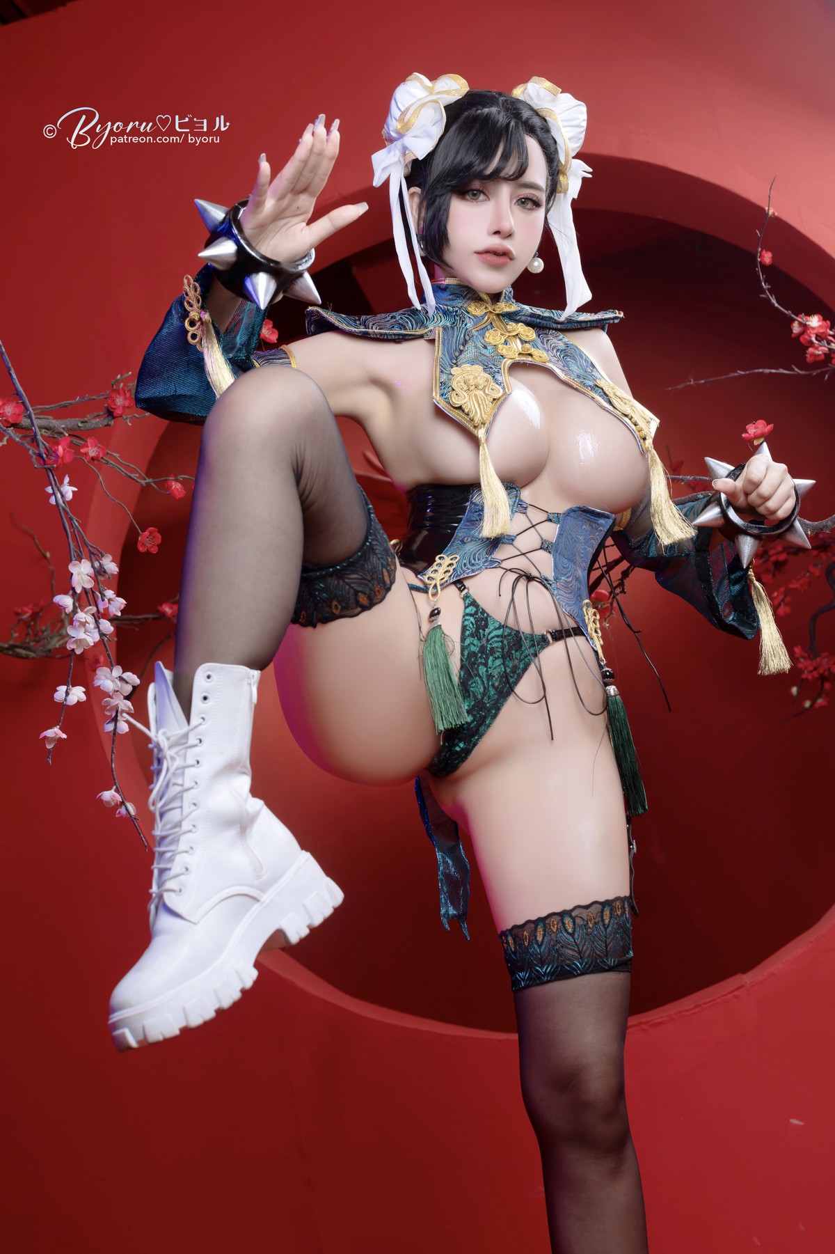 Очаровательный Cosplay 萝莉Byoru Chun-Li 春麗 слив онлифанс