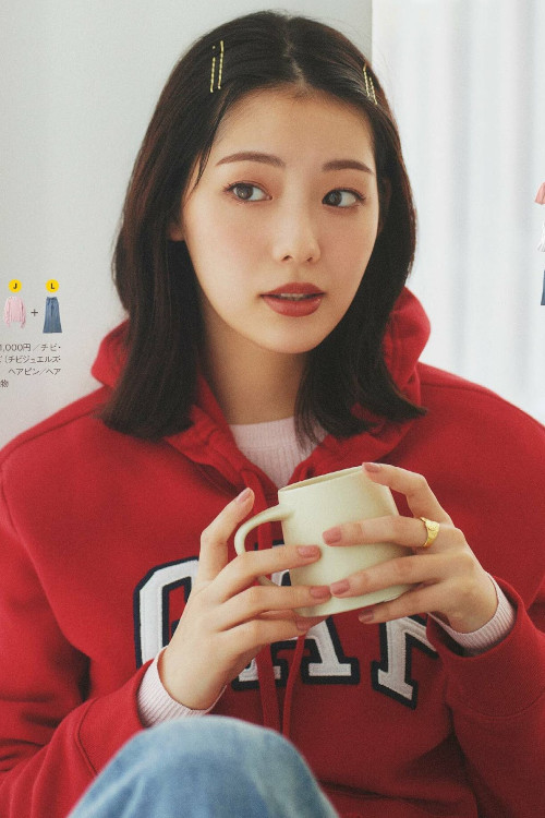 Read more about the article Riho Nakamura 中村里帆, Ray レイ Magazine 2024.01